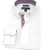 Essex Classics Men's Talent Yarn Houndstooth Long Sleeve Show Shirt - Essex Classics - Equiluxe Tack