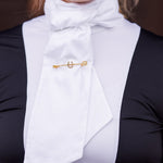 Essex Classics Pinpont Oxford Stock Tie - Essex Classics - Equiluxe Tack