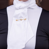 Essex Classics Pinpont Oxford Stock Tie - Essex Classics - Equiluxe Tack