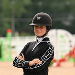 Essex Classics Polished Bit Quarter Zip Sweater - Black - Equiluxe Tack