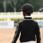 Essex Classics Polished Bit Quarter Zip Sweater - Black - Equiluxe Tack