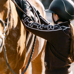Essex Classics Polished Bit Quarter Zip Sweater - Chocolate - Equiluxe Tack