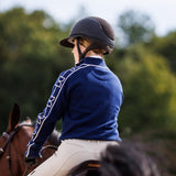 Essex Classics Polished Bit Quarter Zip Sweater - Navy - Essex Classics - Equiluxe Tack