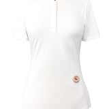 Essex Classics Pumpkins Ladies Talent Yarn Straight Collar Short Sleeve Show Shirt - Essex Classics - Equiluxe Tack