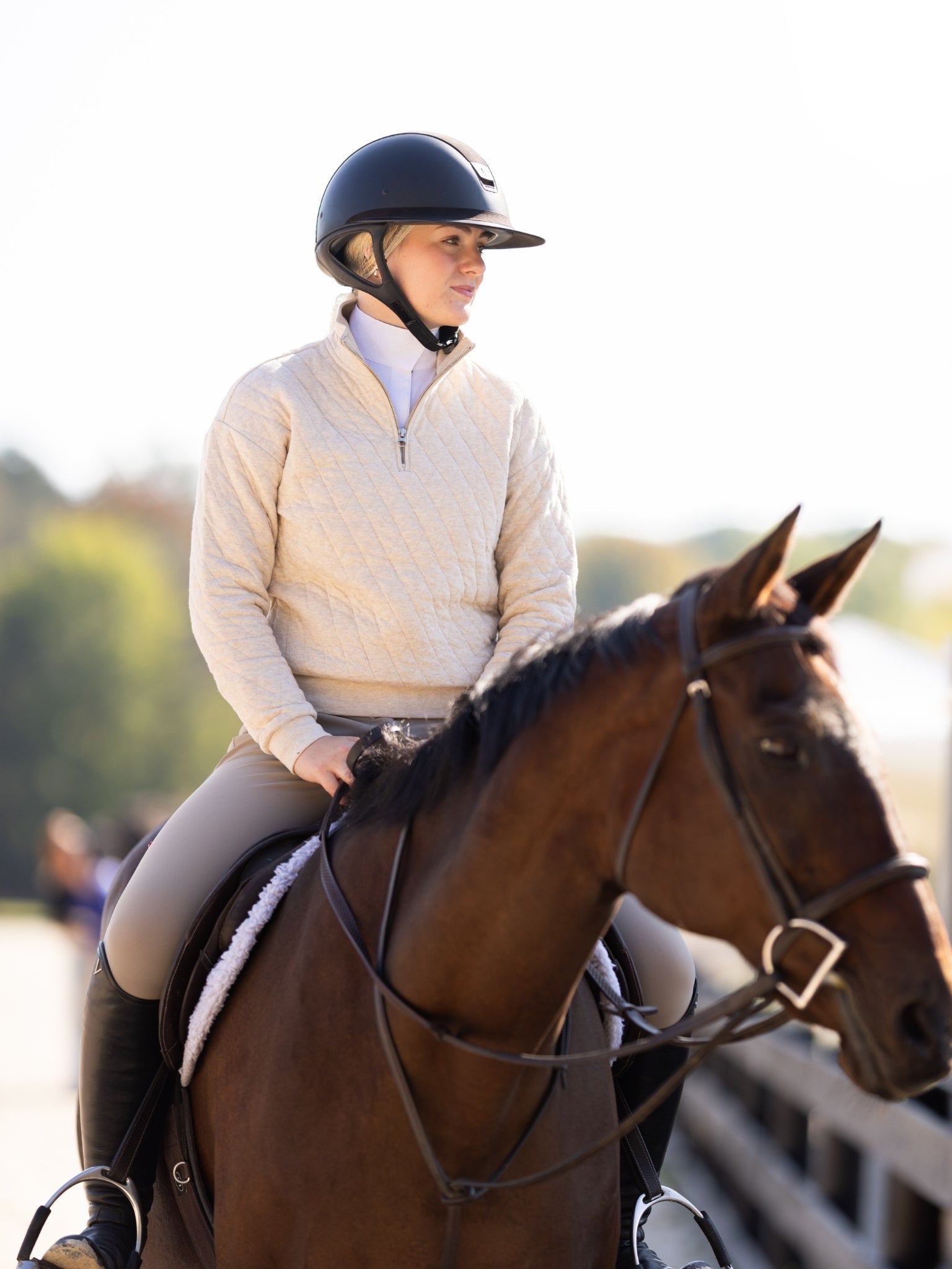 Essex Classics Quilted Quarter Zip - Essex Classics - Equiluxe Tack