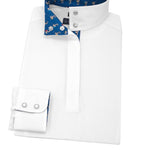 Essex Classics Seahorsin' Around Girls Talent Yarn Wrap Collar Long Sleeve Show Shirt - Essex Classics - Equiluxe Tack
