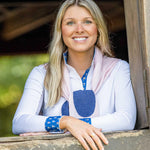 Essex Classics Seahorsin' Around Ladies Talent Yarn Straight Collar Long Sleeve Show Shirt - Essex Classics - Equiluxe Tack