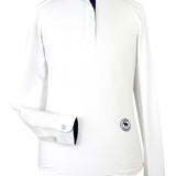 Essex Classics Show Ring Luck Girls Talent Yarn Straight Collar Long Sleeve Show Shirt - Essex Classics - Equiluxe Tack