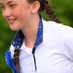 Essex Classics Show Ring Luck Girls Talent Yarn Straight Collar Long Sleeve Show Shirt - Essex Classics - Equiluxe Tack