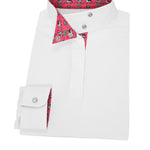 Essex Classics Steer Me Right Girls Talent Yarn Wrap Collar Long Sleeve Show Shirt - Essex Classics - Equiluxe Tack
