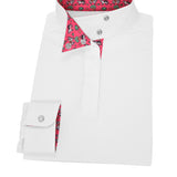 Essex Classics Steer Me Right Girls Talent Yarn Wrap Collar Long Sleeve Show Shirt - Essex Classics - Equiluxe Tack