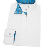 Essex Classics Steer Me Right Girls Talent Yarn Wrap Collar Long Sleeve Show Shirt - Essex Classics - Equiluxe Tack
