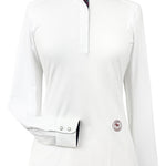 Essex Classics Stirrup Talk Ladies Talent Yarn Straight Collar Long Sleeve Show Shirt - Essex Classics - Equiluxe Tack
