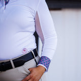 Essex Classics Stirrup Talk Ladies Talent Yarn Straight Collar Long Sleeve Show Shirt - Essex Classics - Equiluxe Tack