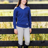 Essex Classics Stirrup Talk Ladies Talent Yarn Straight Collar Long Sleeve Show Shirt - Essex Classics - Equiluxe Tack