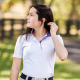 Essex Classics Stirrup Talk Ladies Talent Yarn Straight Collar Short Sleeve Show Shirt - Essex Classics - Equiluxe Tack