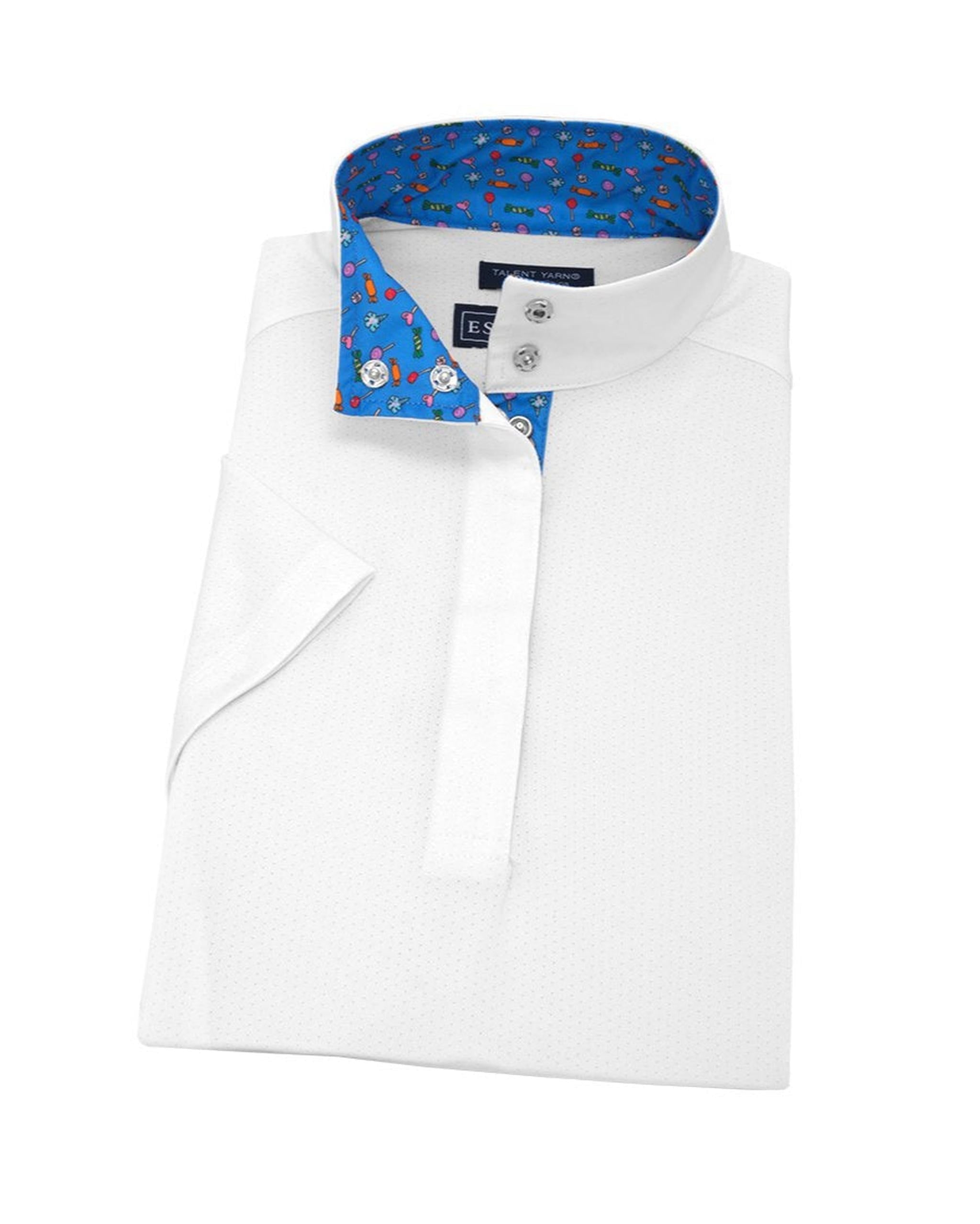 Essex Classics Sweets Girls Talent Yarn Wrap Collar Short Sleeve Show Shirt - Essex Classics - Equiluxe Tack