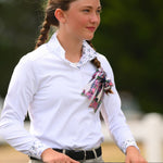 Essex Classics Unicorns Girls Talent Yarn Straight Collar Long Sleeve Show Shirt - Essex Classics - Equiluxe Tack