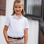 Essex Classics Unicorns Girls Talent Yarn Straight Collar Short Sleeve Show Shirt - Essex Classics - Equiluxe Tack