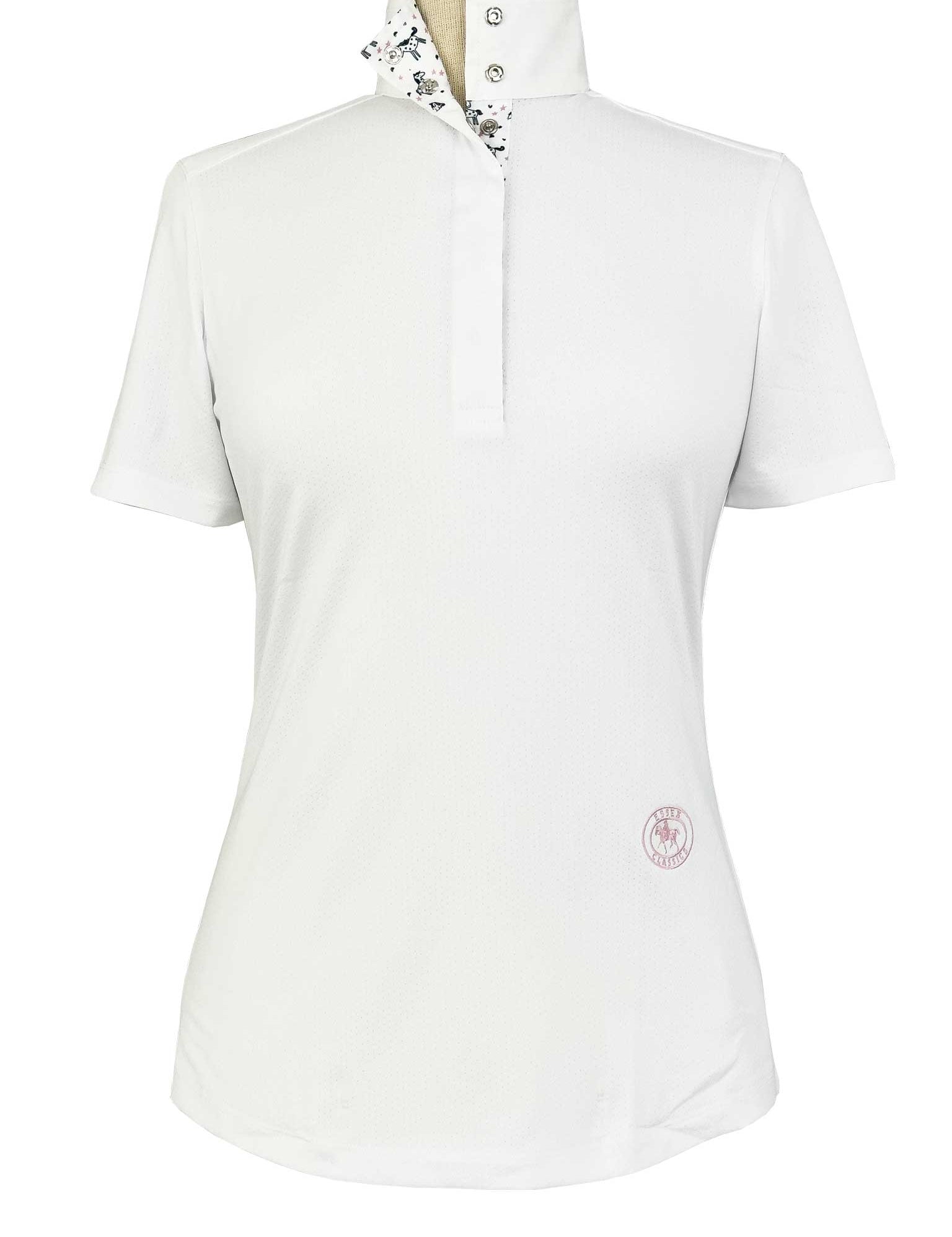 Essex Classics Unicorns Girls Talent Yarn Straight Collar Short Sleeve Show Shirt - Essex Classics - Equiluxe Tack