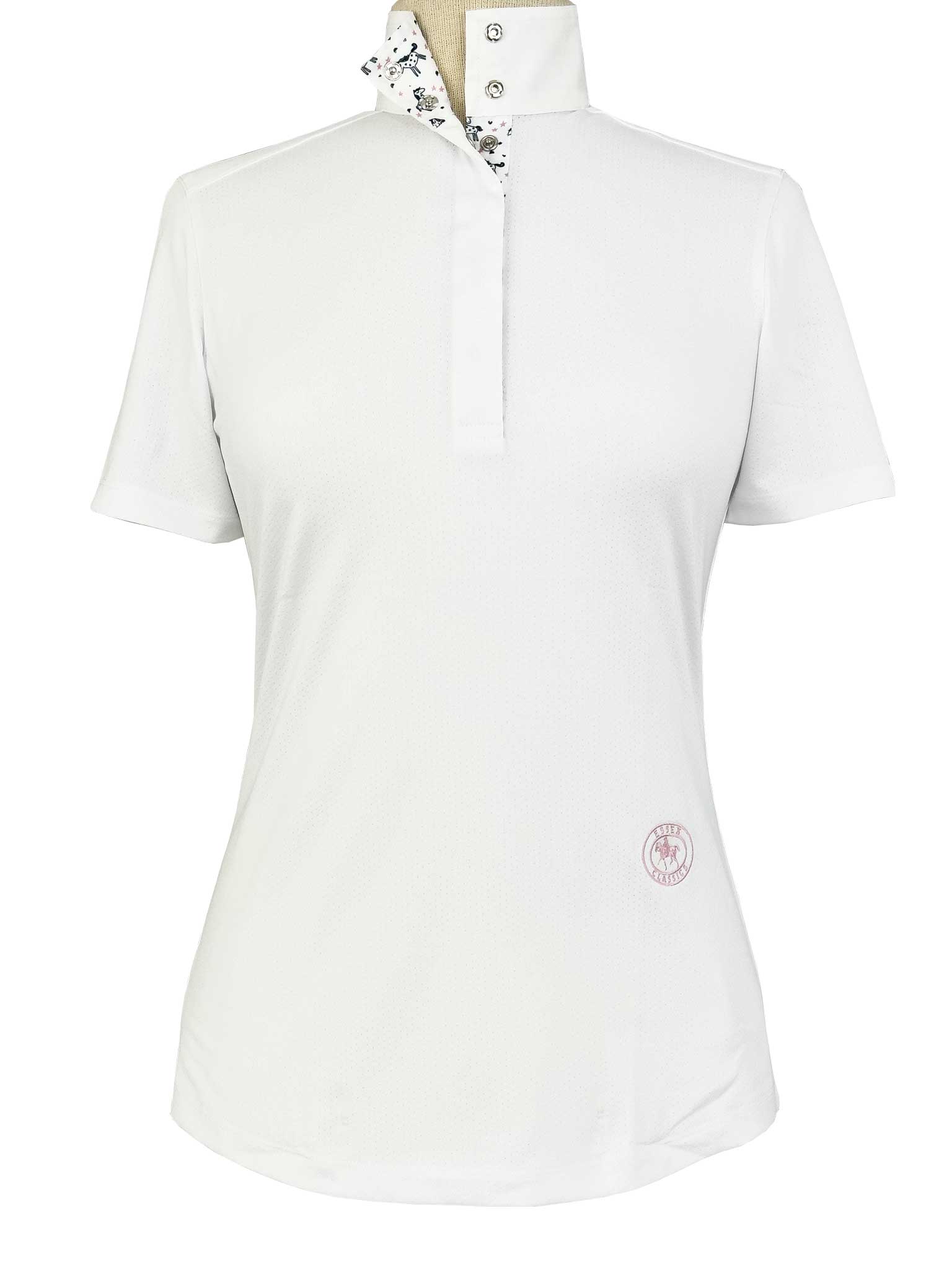 Essex Classics Unicorns Girls Talent Yarn Straight Collar Short Sleeve Show Shirt - Essex Classics - Equiluxe Tack