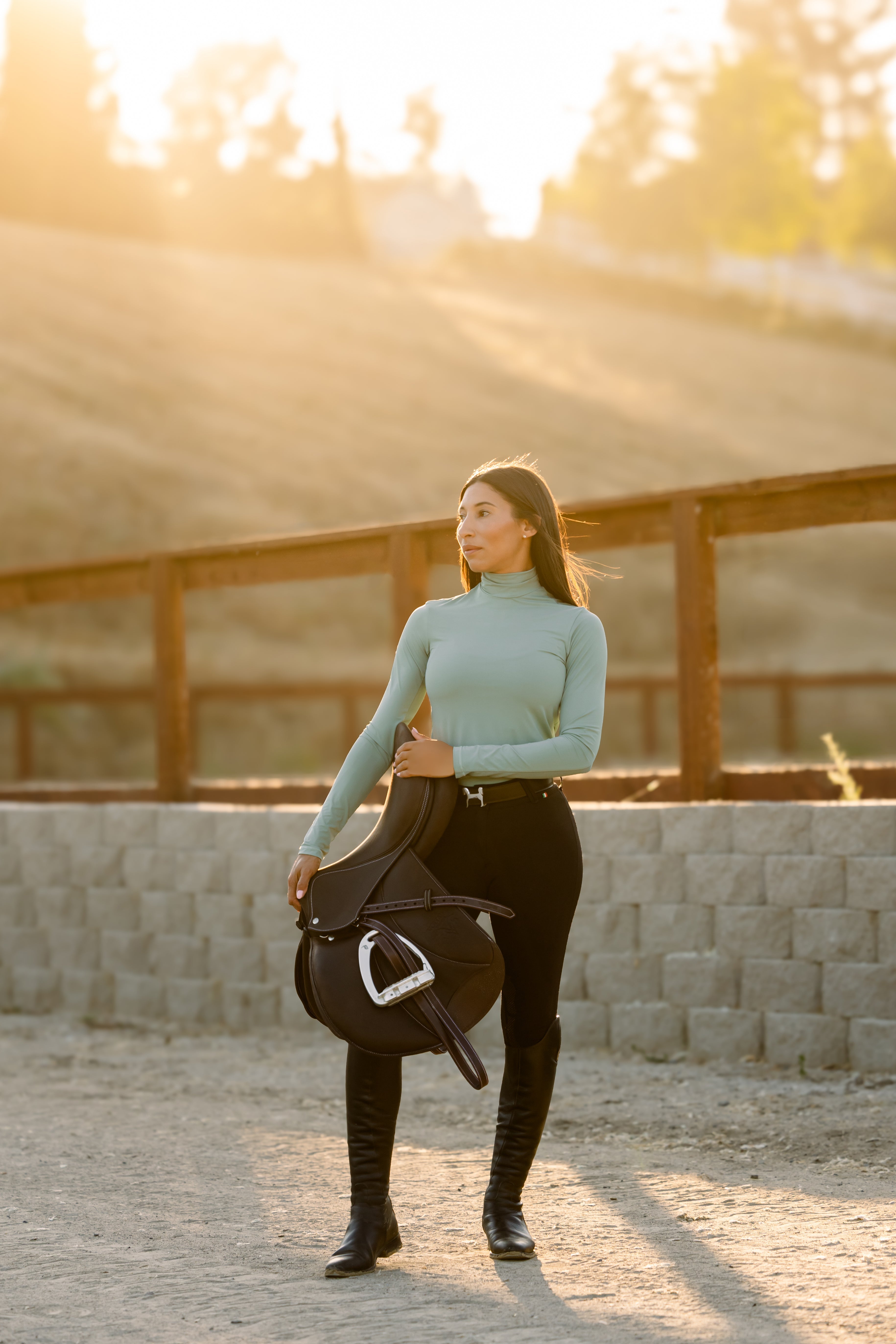 Euphoric Equestrian Aspen Turtleneck - Equiluxe Tack