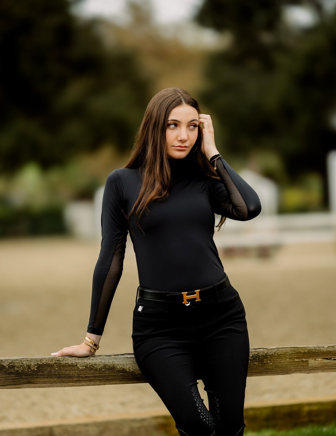Euphoric Equestrian Aspen Turtleneck - Equiluxe Tack