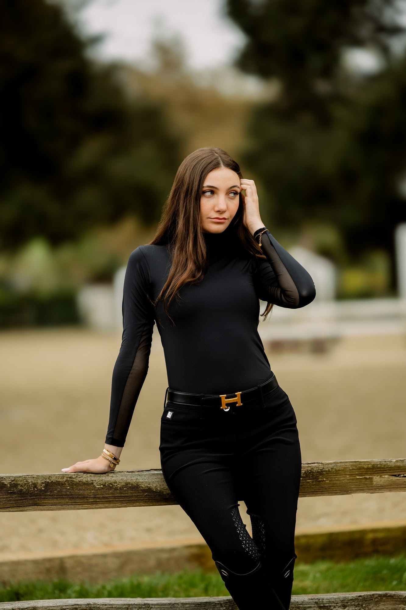 Euphoric Equestrian Aspen Turtleneck - Equiluxe Tack