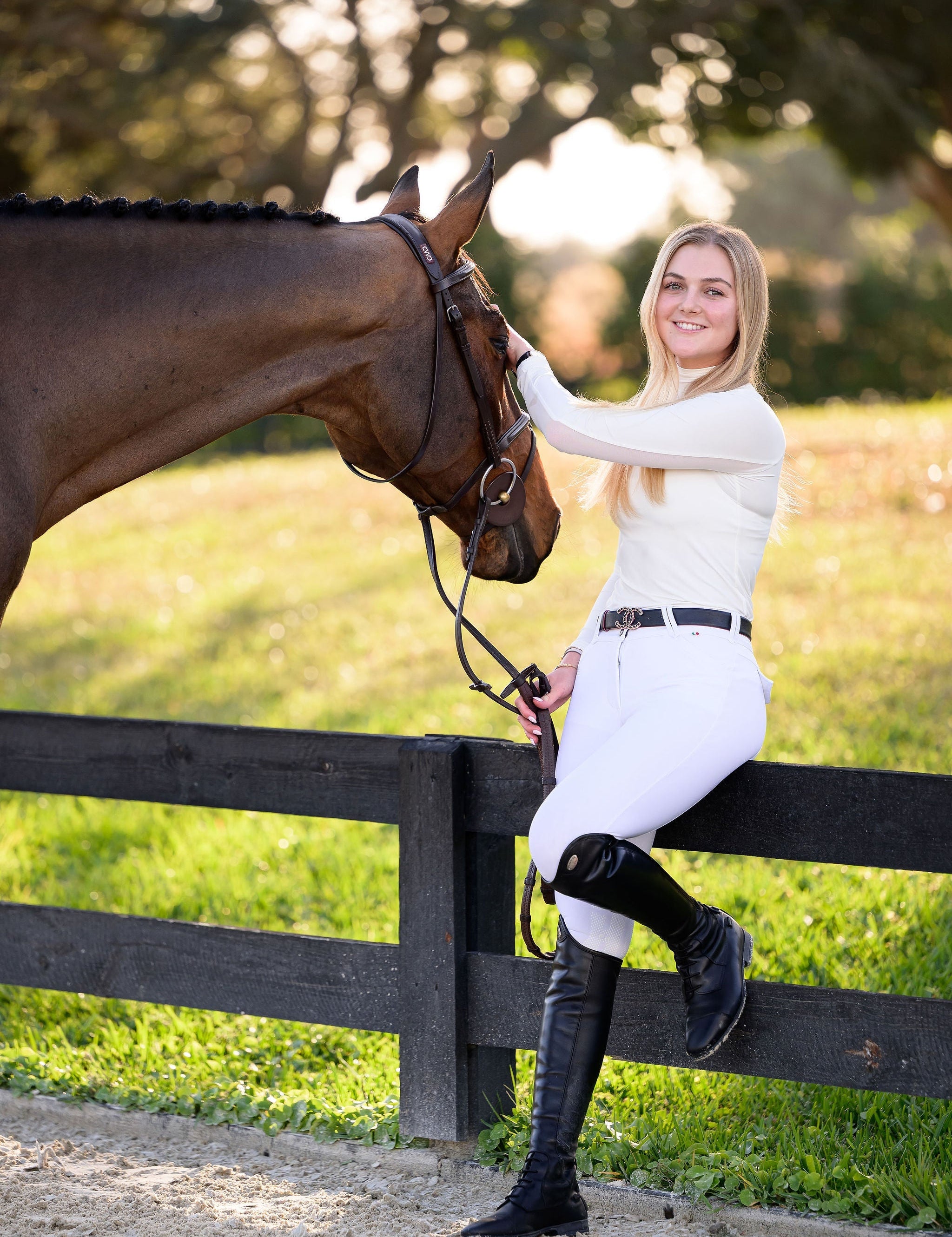 Euphoric Equestrian Aspen Turtleneck Shirt - Euphoric Equestrian - Equiluxe Tack