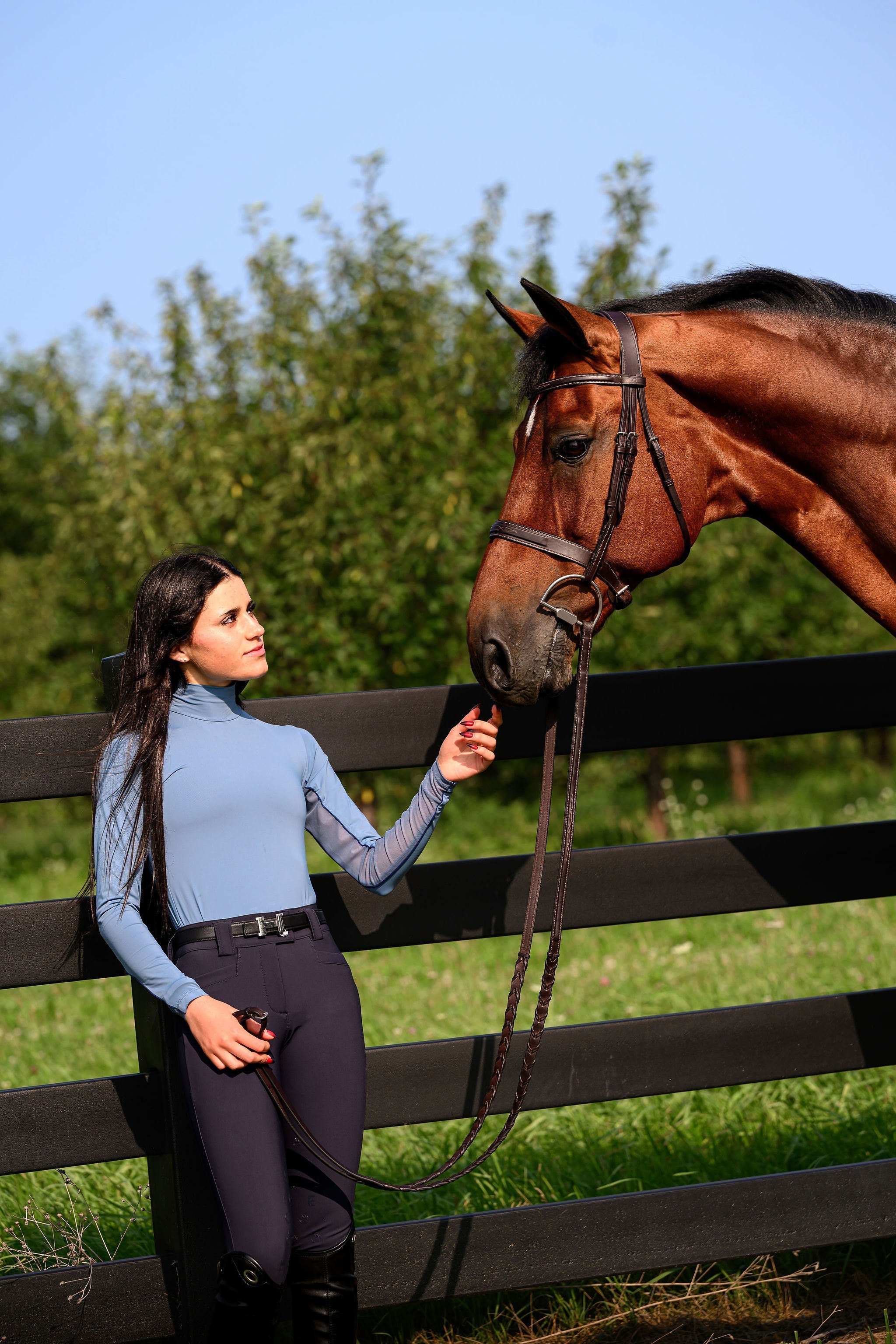 Euphoric Equestrian Clara Turtleneck Shirt - Equiluxe Tack
