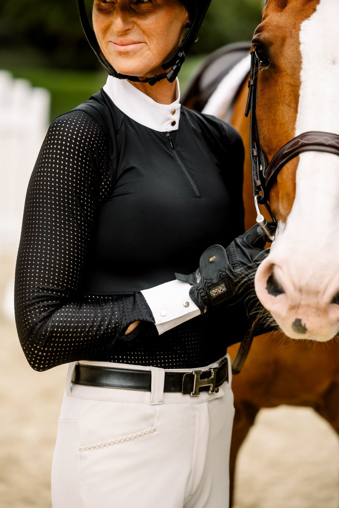 Euphoric Equestrian Kloud Long Sleeve Competition Shirt - Euphoric Equestrian - Equiluxe Tack