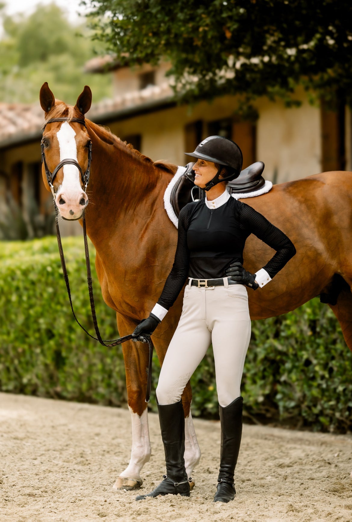 Euphoric Equestrian Kloud Long Sleeve Competition Shirt - Euphoric Equestrian - Equiluxe Tack