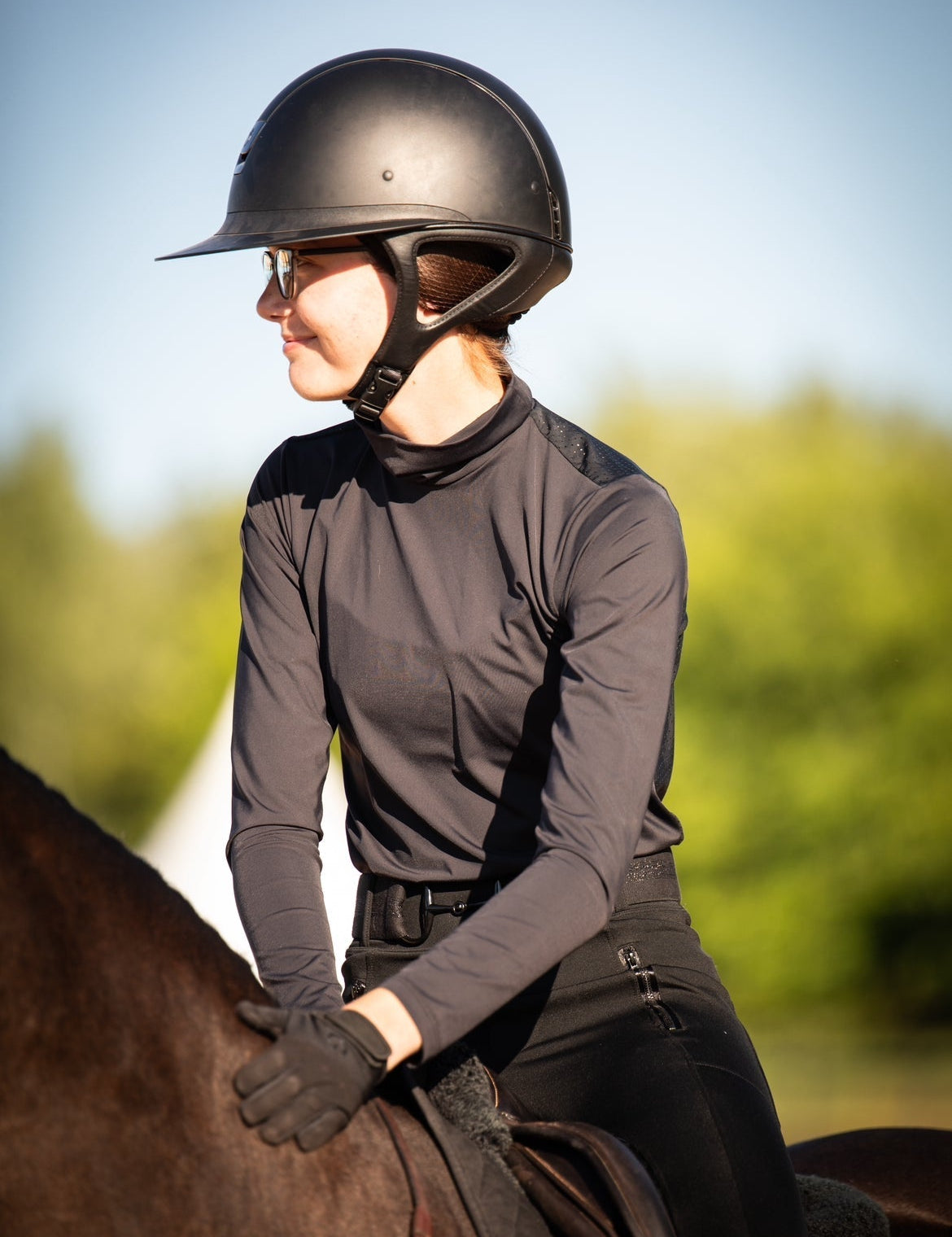 Euphoric Equestrian Otto Long Sleeve Turtleneck - Equiluxe Tack
