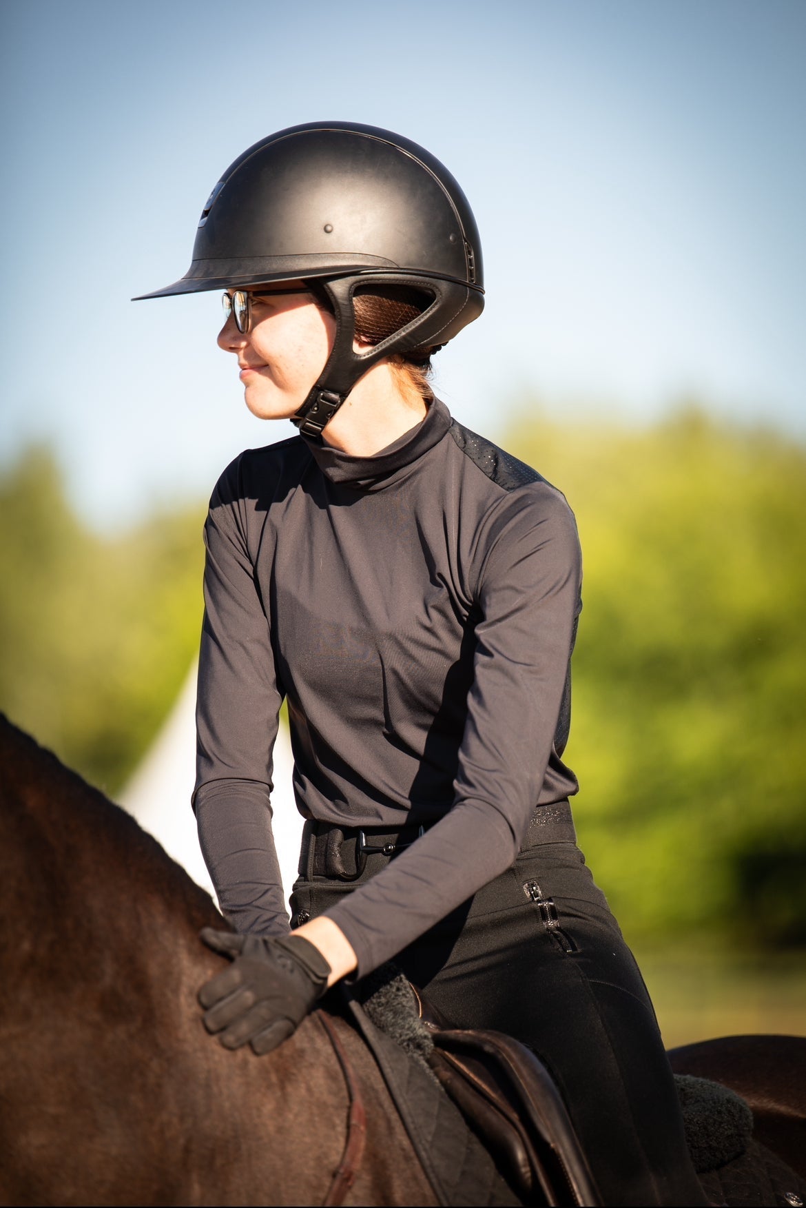 Euphoric Equestrian Otto Long Sleeve Turtleneck - Equiluxe Tack