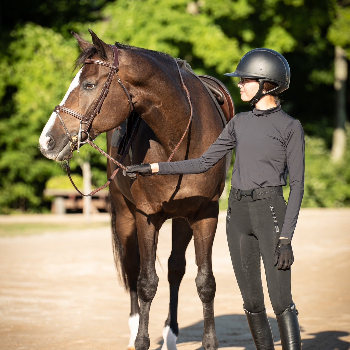 Euphoric Equestrian Otto Long Sleeve Turtleneck - Euphoric Equestrian - Equiluxe Tack