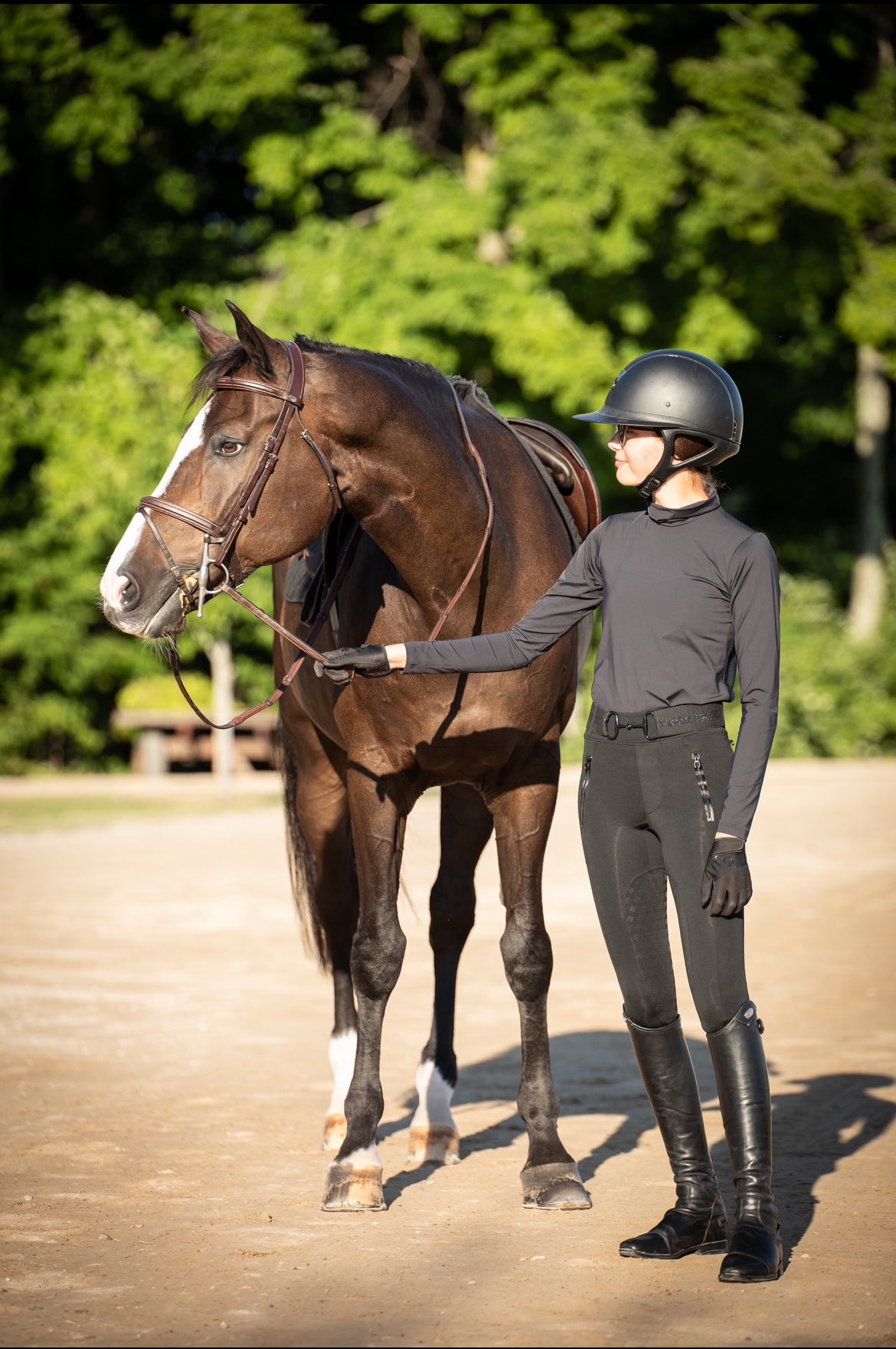 Euphoric Equestrian Otto Long Sleeve Turtleneck - Euphoric Equestrian - Equiluxe Tack