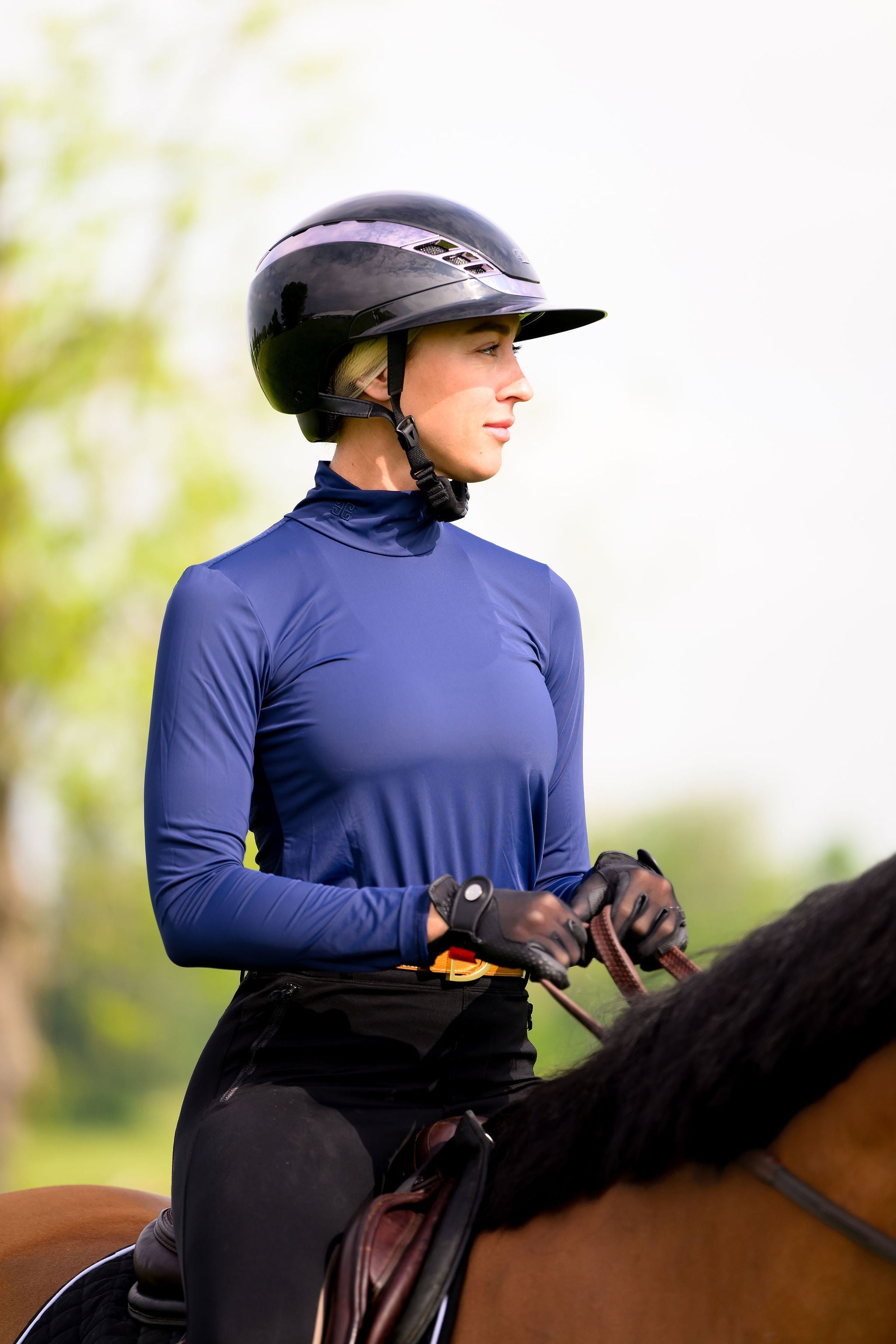 Euphoric Equestrian Otto Long Sleeve Turtleneck - Summer Edition - Euphoric Equestrian - Equiluxe Tack