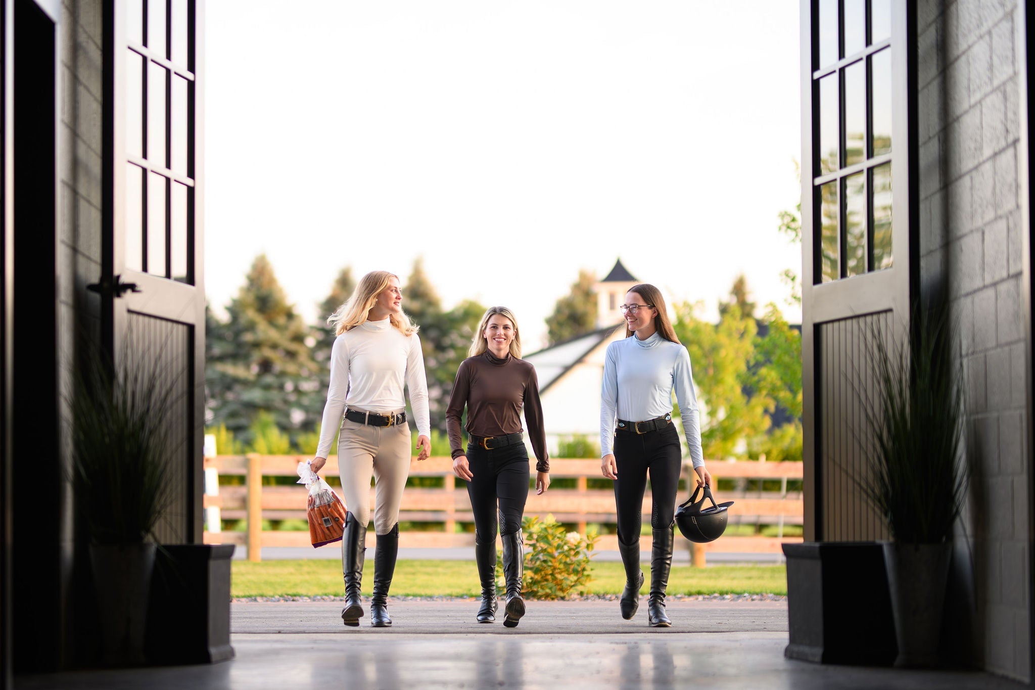 Euphoric Equestrian Otto Turtleneck Stable to Sky collection - Euphoric Equestrian - Equiluxe Tack