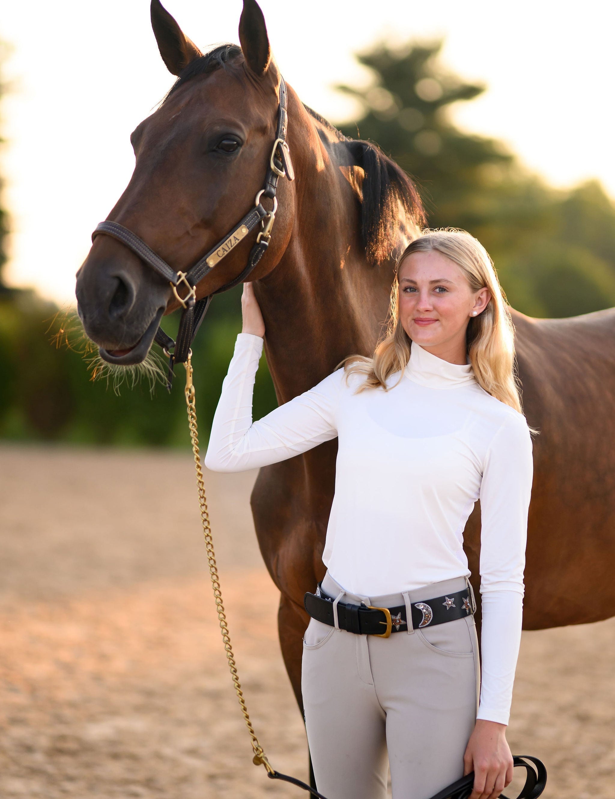 Euphoric Equestrian Otto Turtleneck Stable to Sky collection - Euphoric Equestrian - Equiluxe Tack