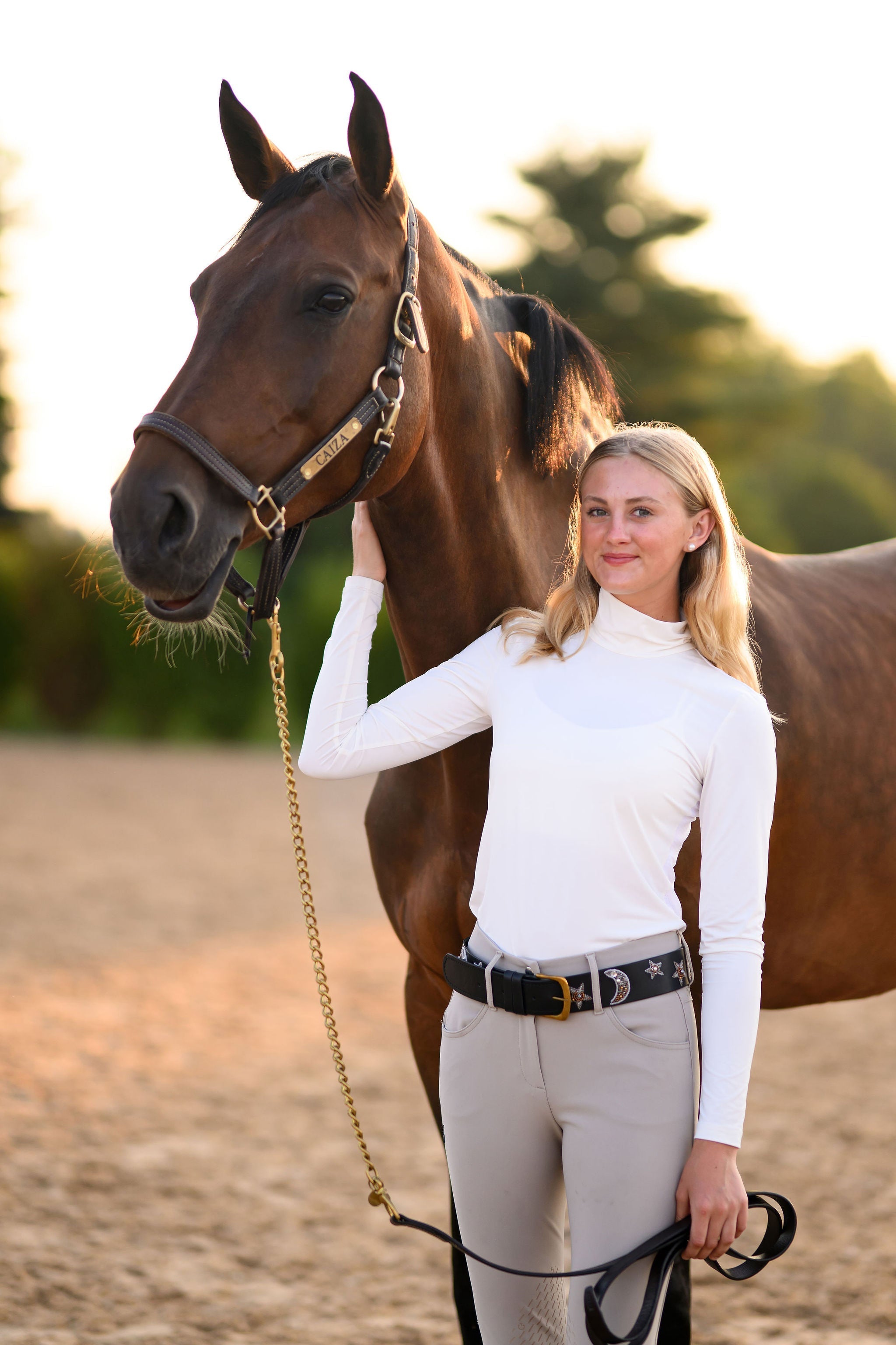 Euphoric Equestrian Otto Turtleneck Stable to Sky collection - Euphoric Equestrian - Equiluxe Tack