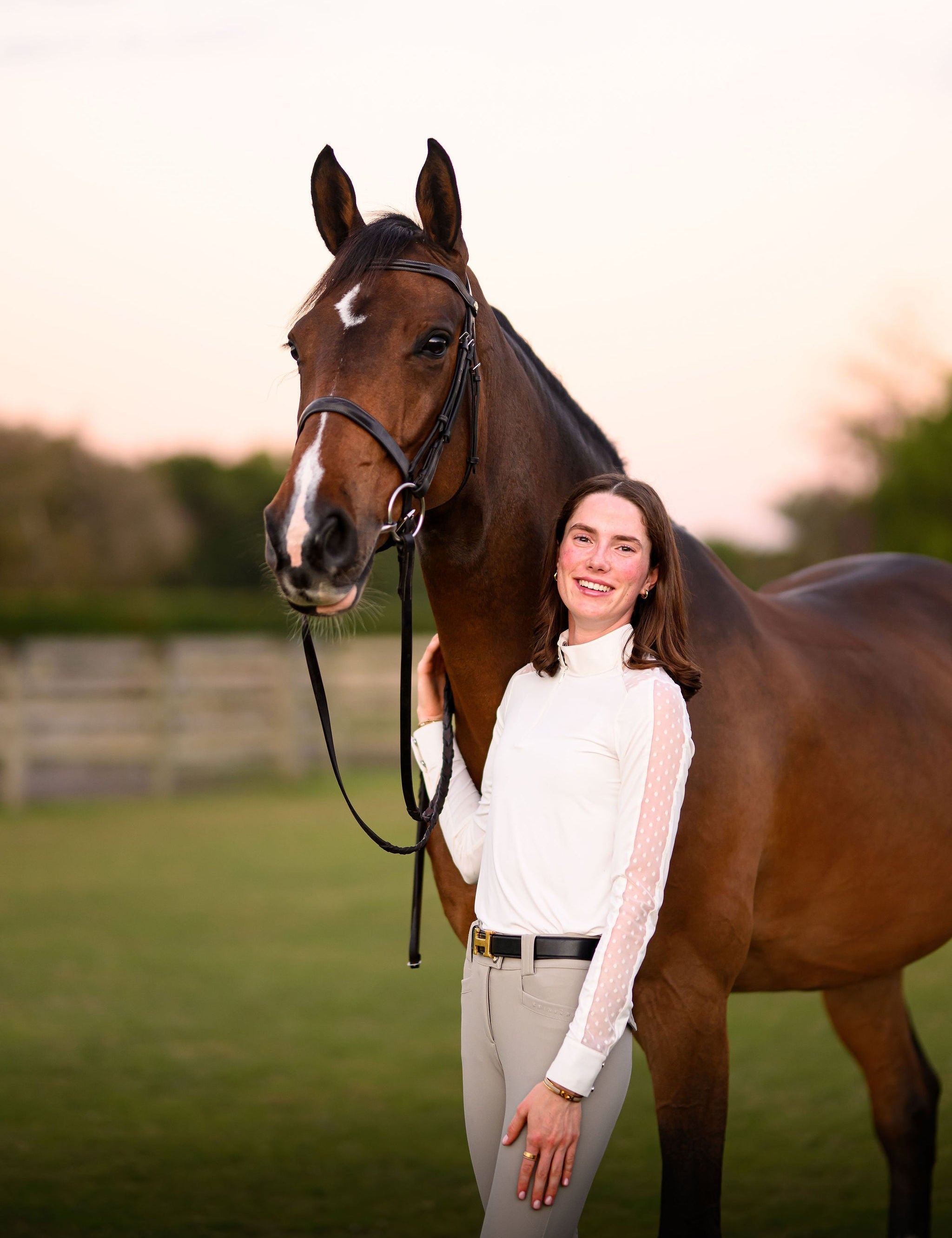 Euphoric Equestrian Palm Beach Competition Top - Equiluxe Tack