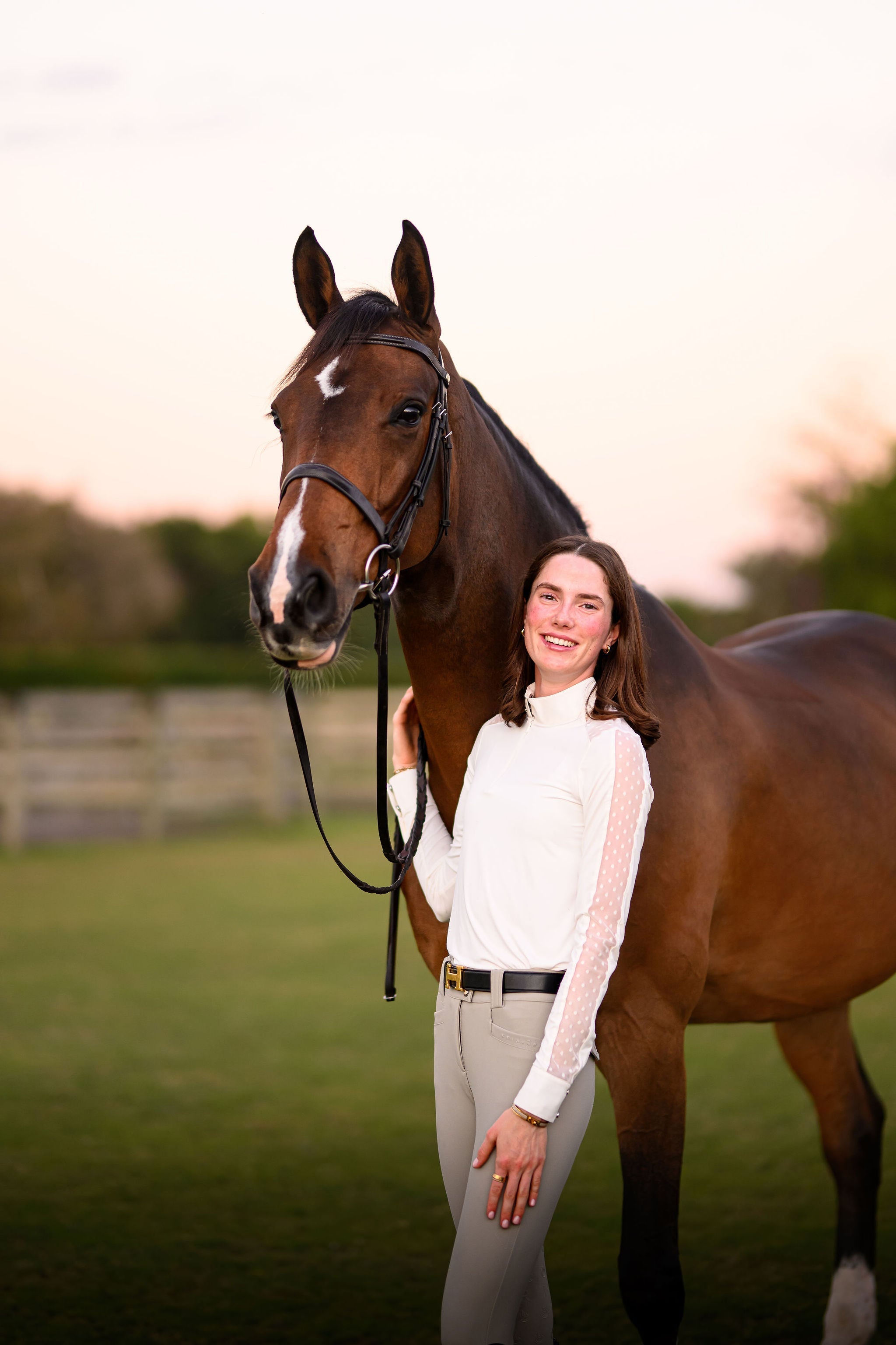 Euphoric Equestrian Palm Beach Competition Top - Equiluxe Tack