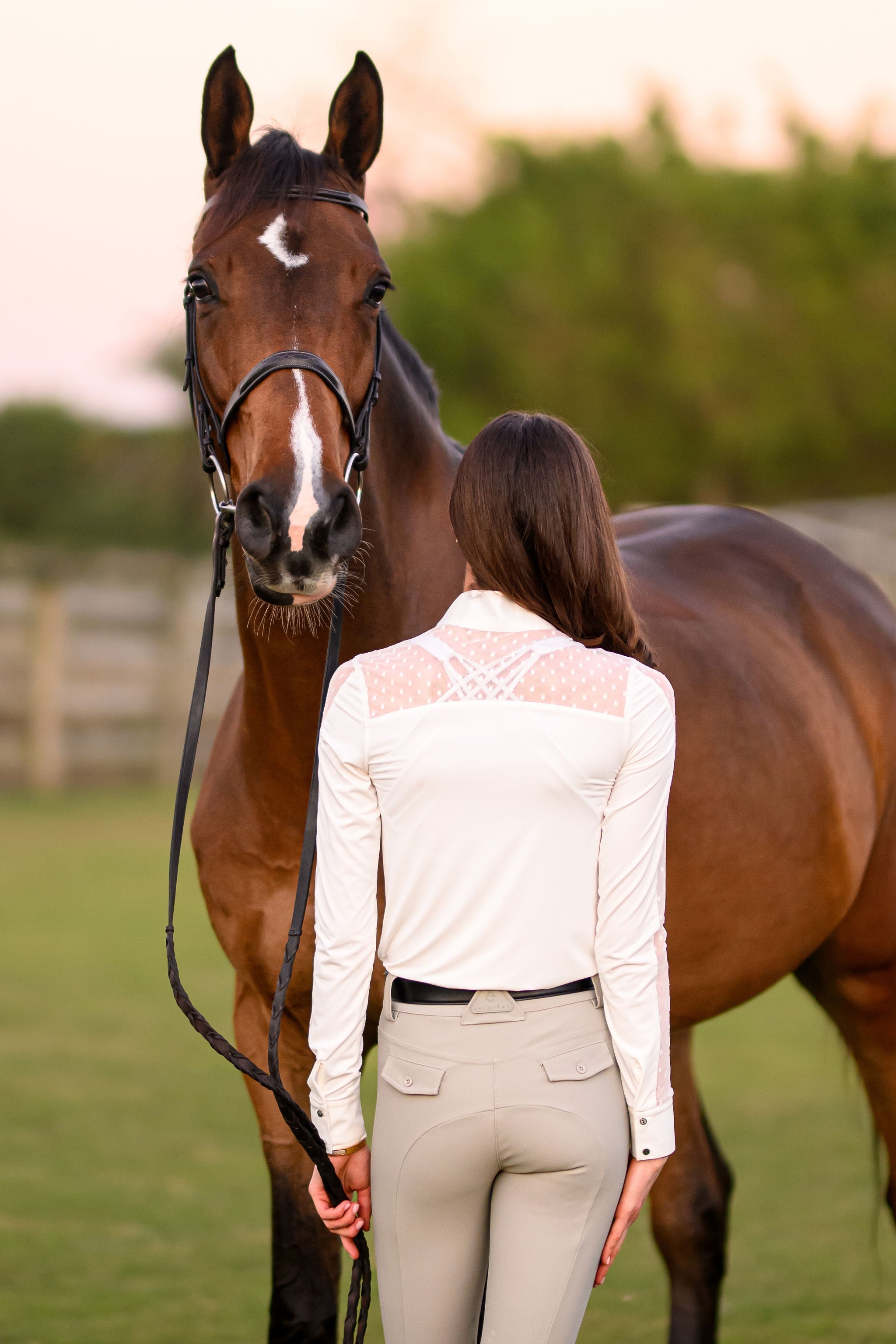 Euphoric Equestrian Palm Beach Competition Top - Equiluxe Tack