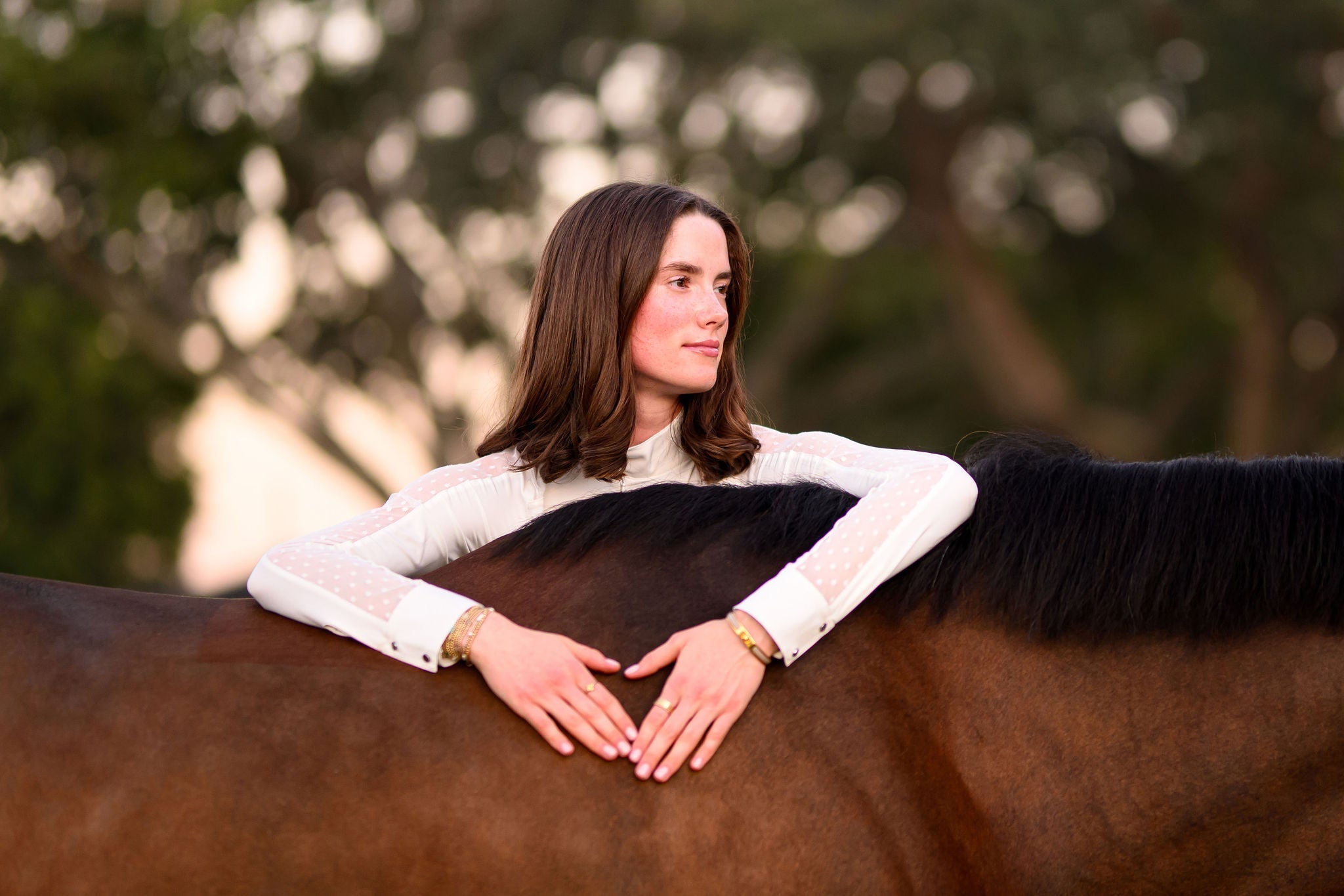 Euphoric Equestrian Palm Beach Competition Top - Equiluxe Tack