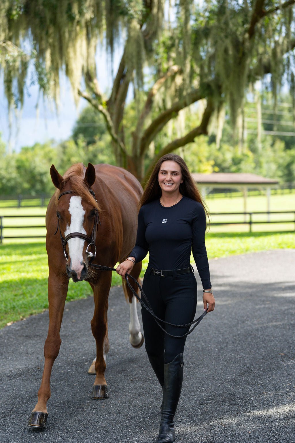 Euphoric Equestrian Poppy Crewneck - Equiluxe Tack