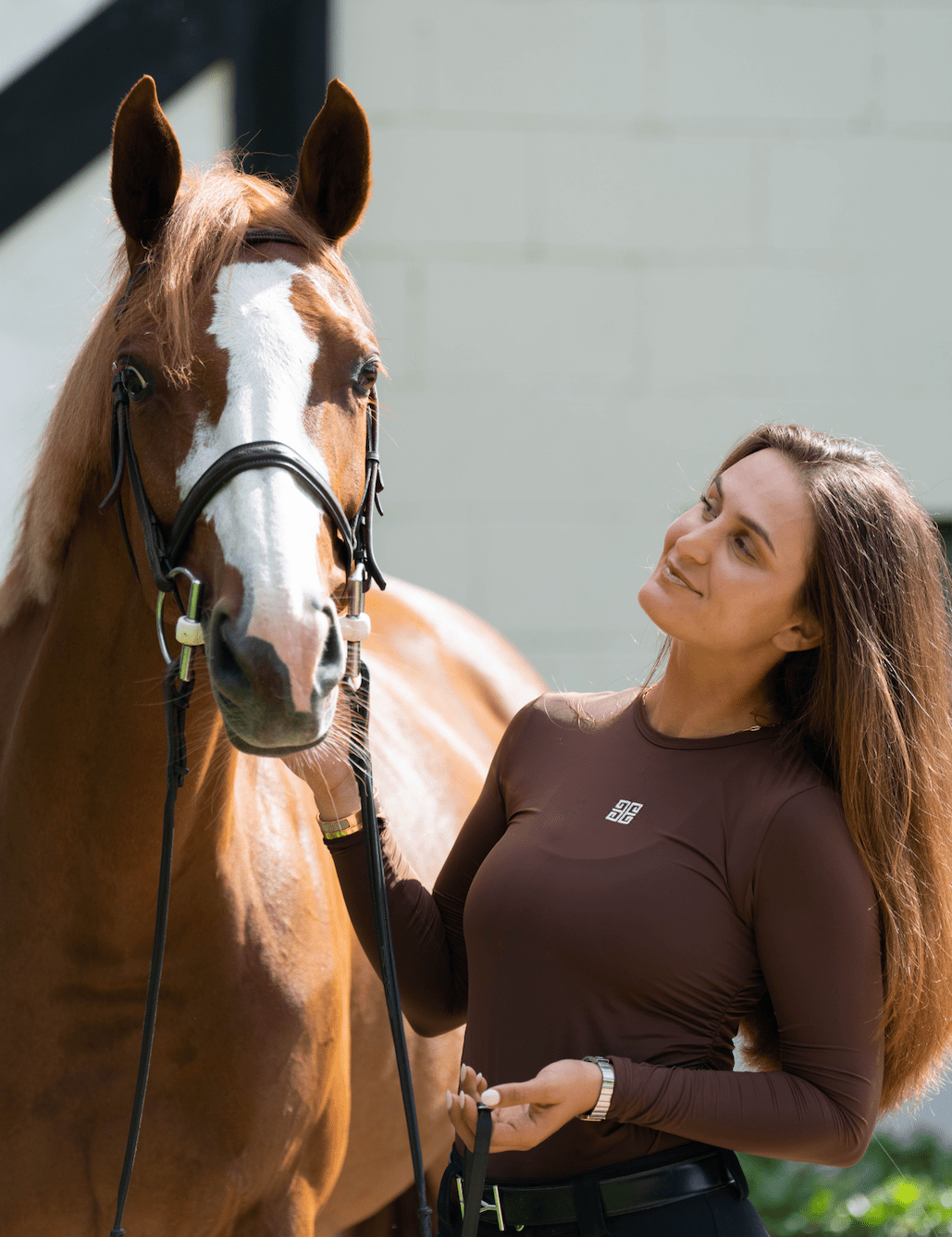 Euphoric Equestrian Poppy Crewneck - Equiluxe Tack
