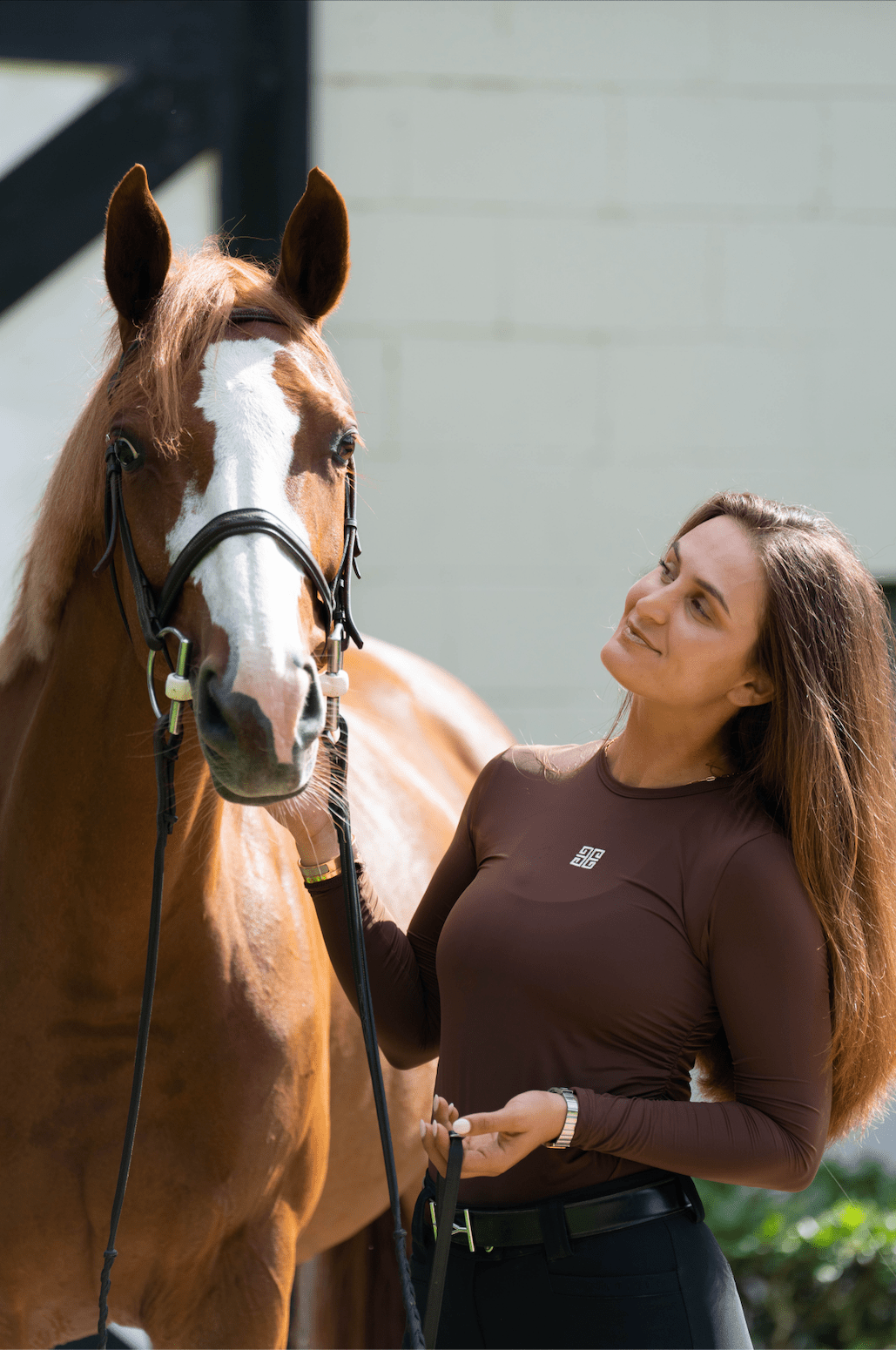 Euphoric Equestrian Poppy Crewneck - Equiluxe Tack