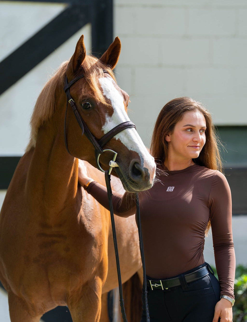 Euphoric Equestrian Poppy Crewneck - Equiluxe Tack