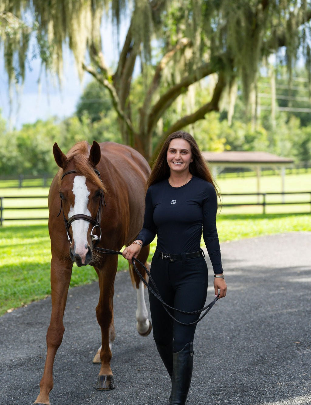 Euphoric Equestrian Poppy Crewneck - Equiluxe Tack