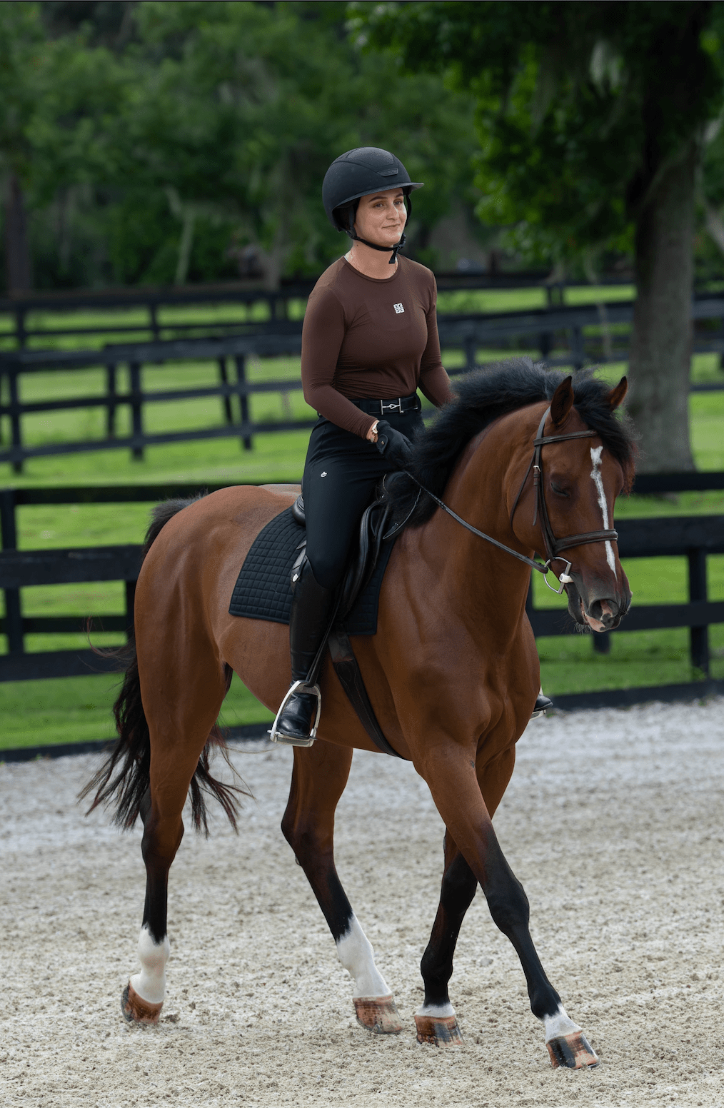Euphoric Equestrian Poppy Crewneck - Equiluxe Tack